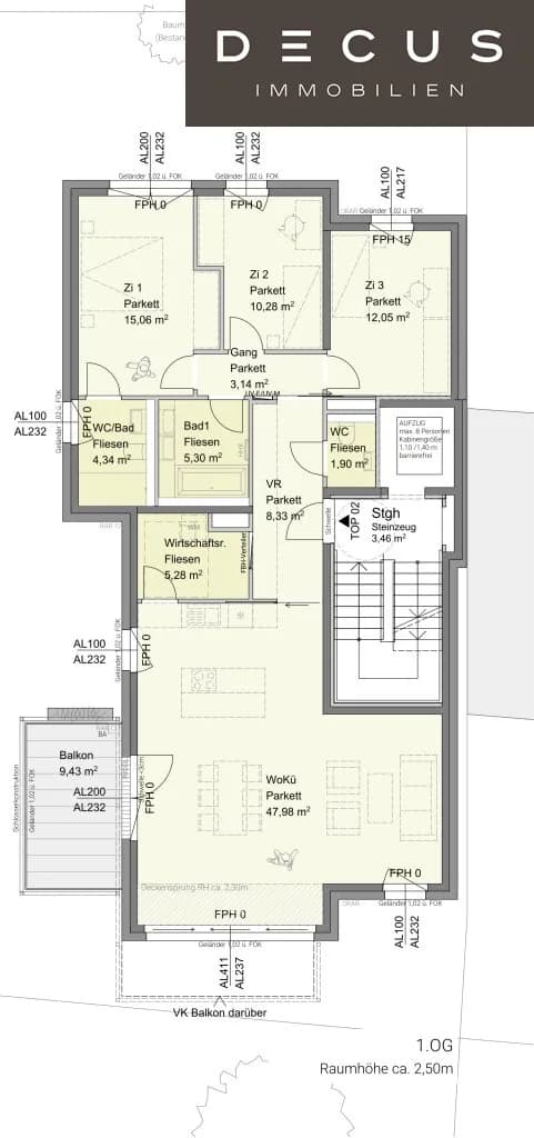 4-Zimmer-Wohnung kaufen in Wien – 113,26 m², € 879.000 – Bild 7 von 7