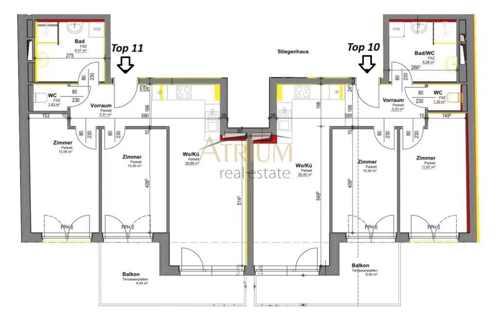2-Zimmer-Wohnung kaufen in Wien – 45,48 m², € 249.000 – Bild 13 von 13
