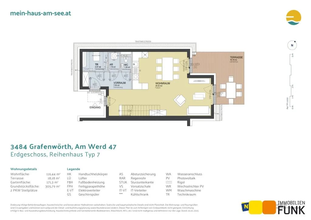 4-Zimmer-Haus kaufen in Tulln – 118,17 m², € 586.000 – Bild 12 von 14