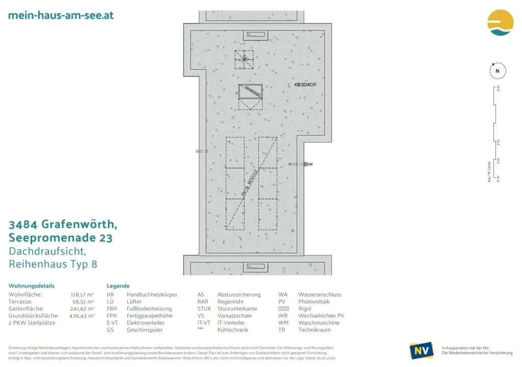 4-Zimmer-Haus kaufen in Tulln – 118,17 m², € 575.000 – Bild 20 von 21