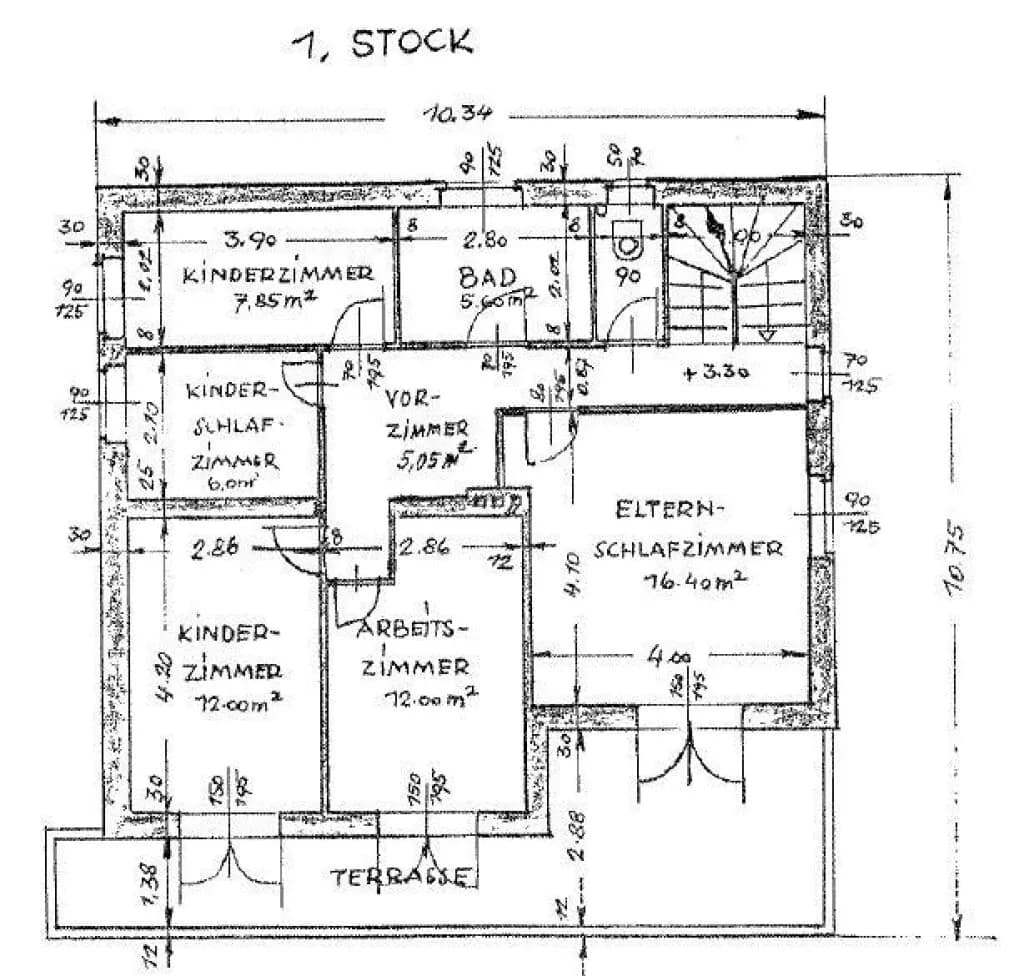 6-Zimmer-Haus mieten in Wien – 140 m², € 4.213 – Bild 22 von 23