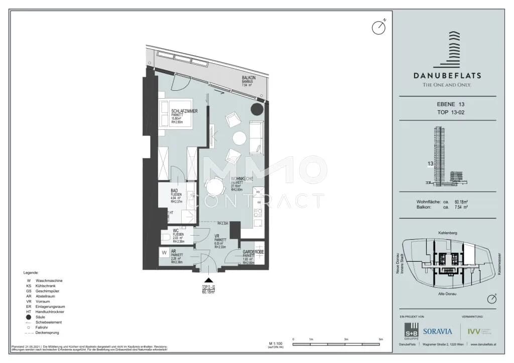 2-Zimmer-Wohnung kaufen in Wien – 60,18 m², € 692.000 – Bild 30 von 30