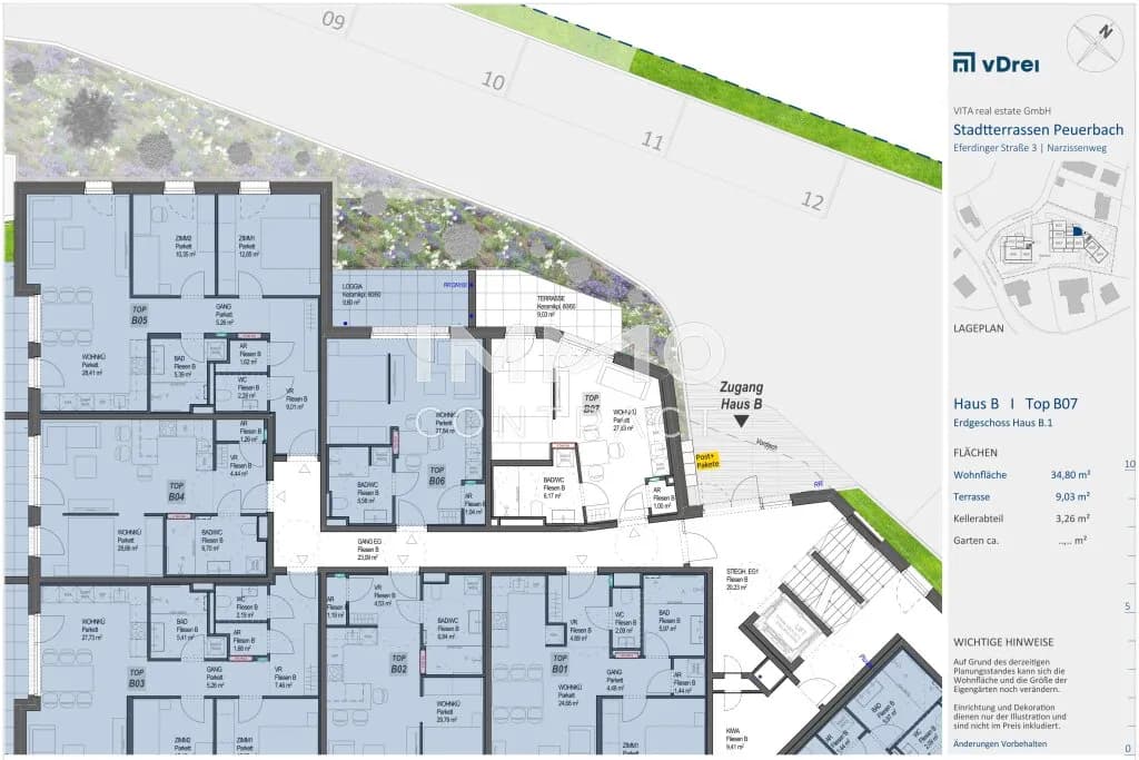 1-Zimmer-Wohnung kaufen in Grieskirchen – 34,8 m², € 141.006 – Bild 21 von 21