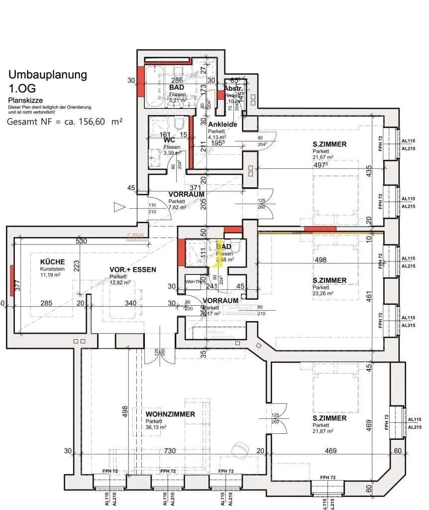 4-Zimmer-Wohnung kaufen in Wien – 156,6 m², € 890.000 – Bild 42 von 42