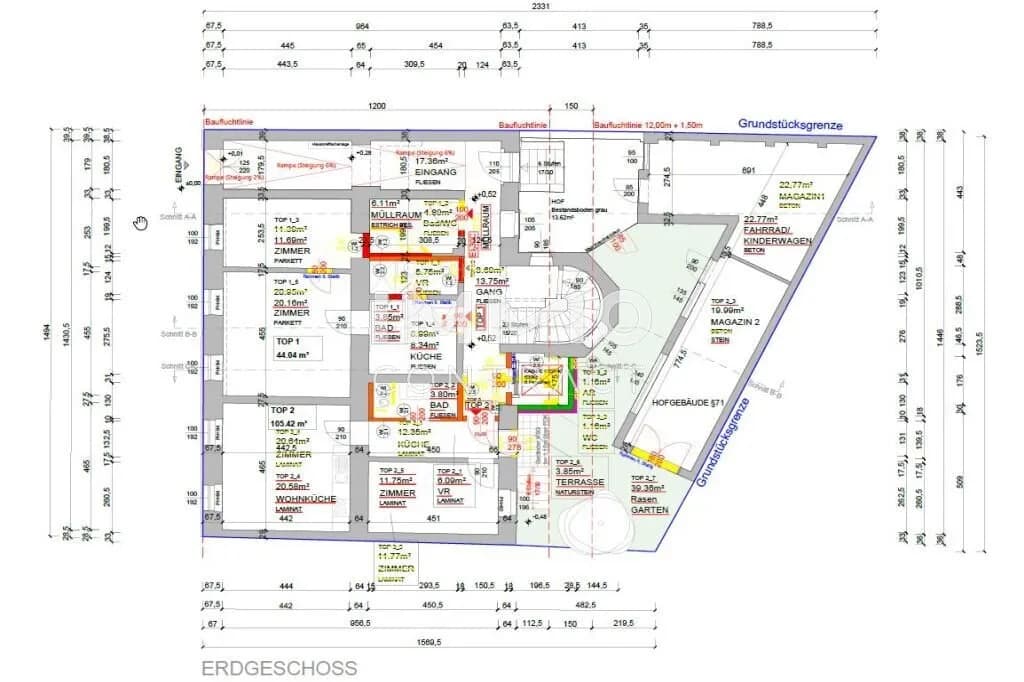Gewerbeimmobilie kaufen in Wien – 296 m², € 1.752.000 – Bild 15 von 15