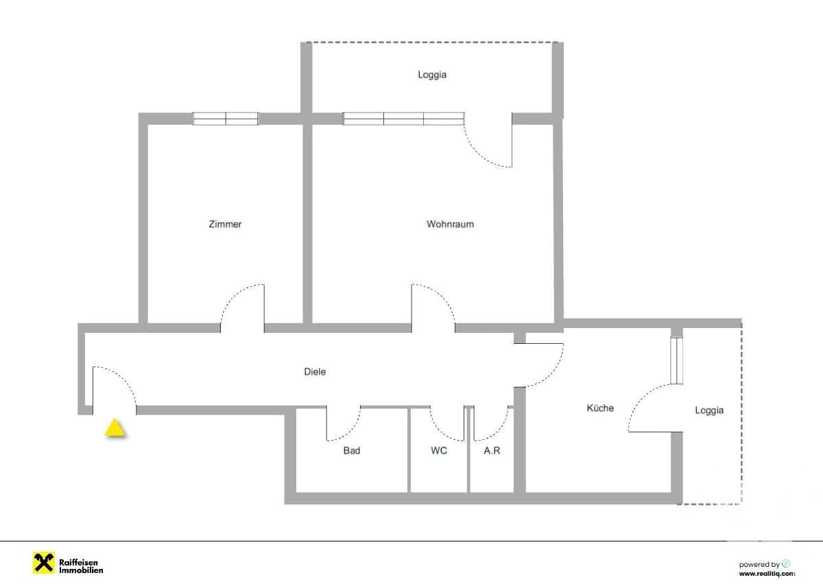 2-Zimmer-Wohnung kaufen in Graz – 70 m², € 199.000 – Bild 21 von 22