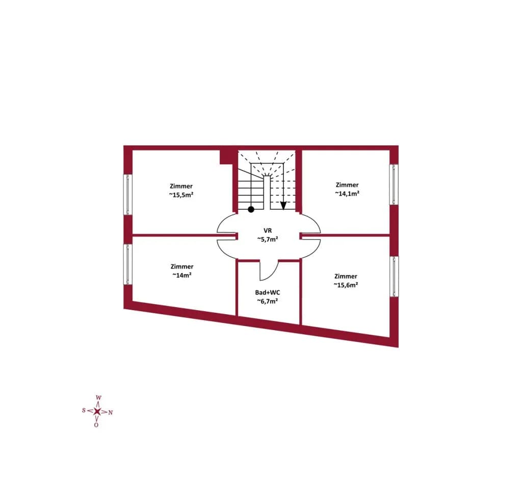 5-Zimmer-Haus kaufen in Tulln – 141,7 m², € 864.000 – Bild 10 von 11
