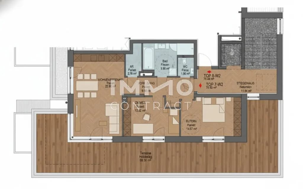 3-Zimmer-Wohnung kaufen in Scheibbs – 74,98 m², € 375.000 – Bild 18 von 19