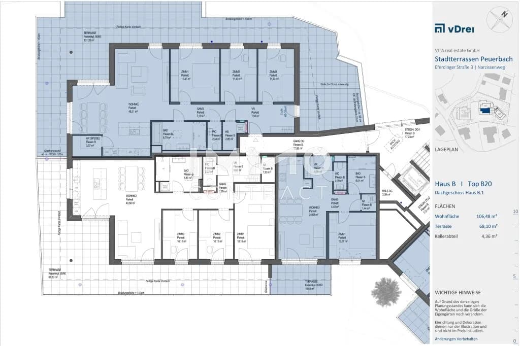 4-Zimmer-Wohnung kaufen in Grieskirchen – 105,58 m², € 591.401 – Bild 14 von 15