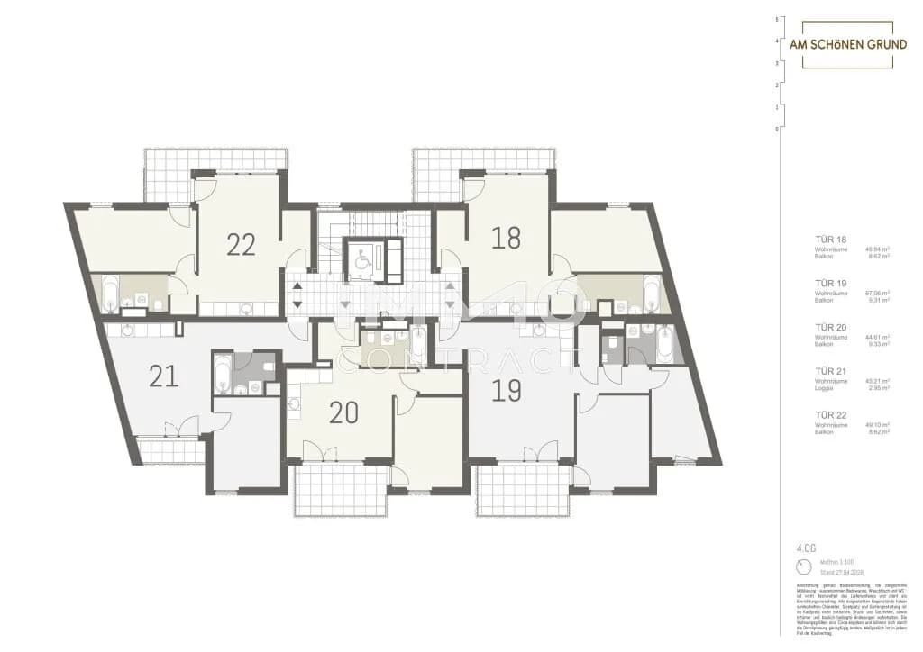 2-Zimmer-Wohnung kaufen in Wien – 44,61 m², € 276.100 – Bild 9 von 10