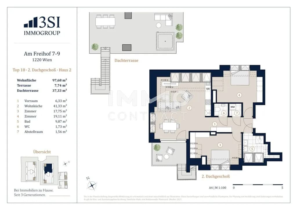 3-Zimmer-Wohnung kaufen in Wien – 97,68 m², € 725.000 – Bild 19 von 19