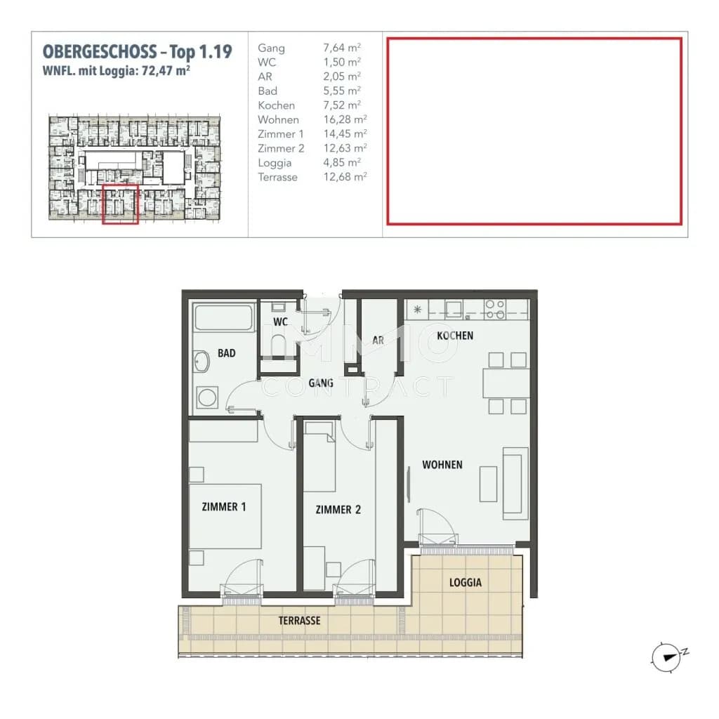 3-Zimmer-Wohnung kaufen in Wien – 67,62 m², € 401.800 – Bild 20 von 20