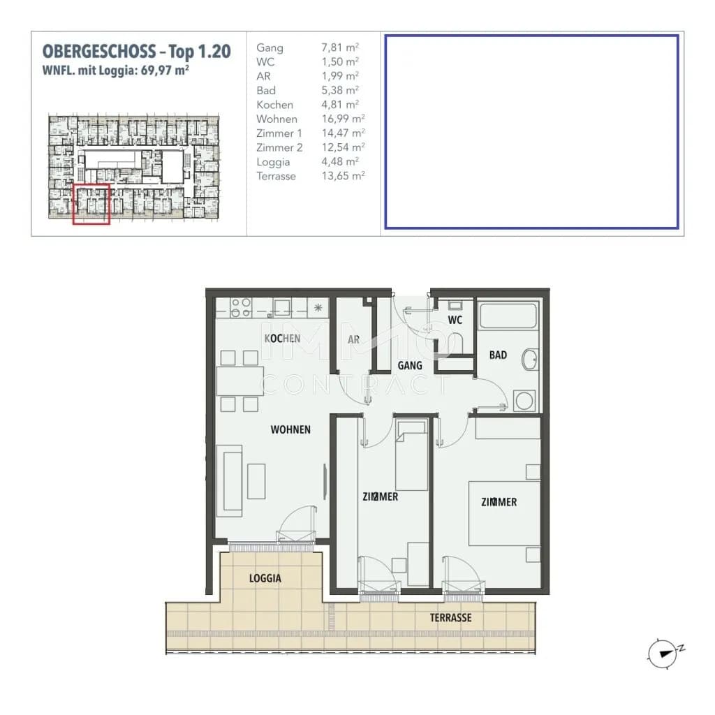 3-Zimmer-Wohnung kaufen in Wien – 65,49 m², € 391.500 – Bild 18 von 18