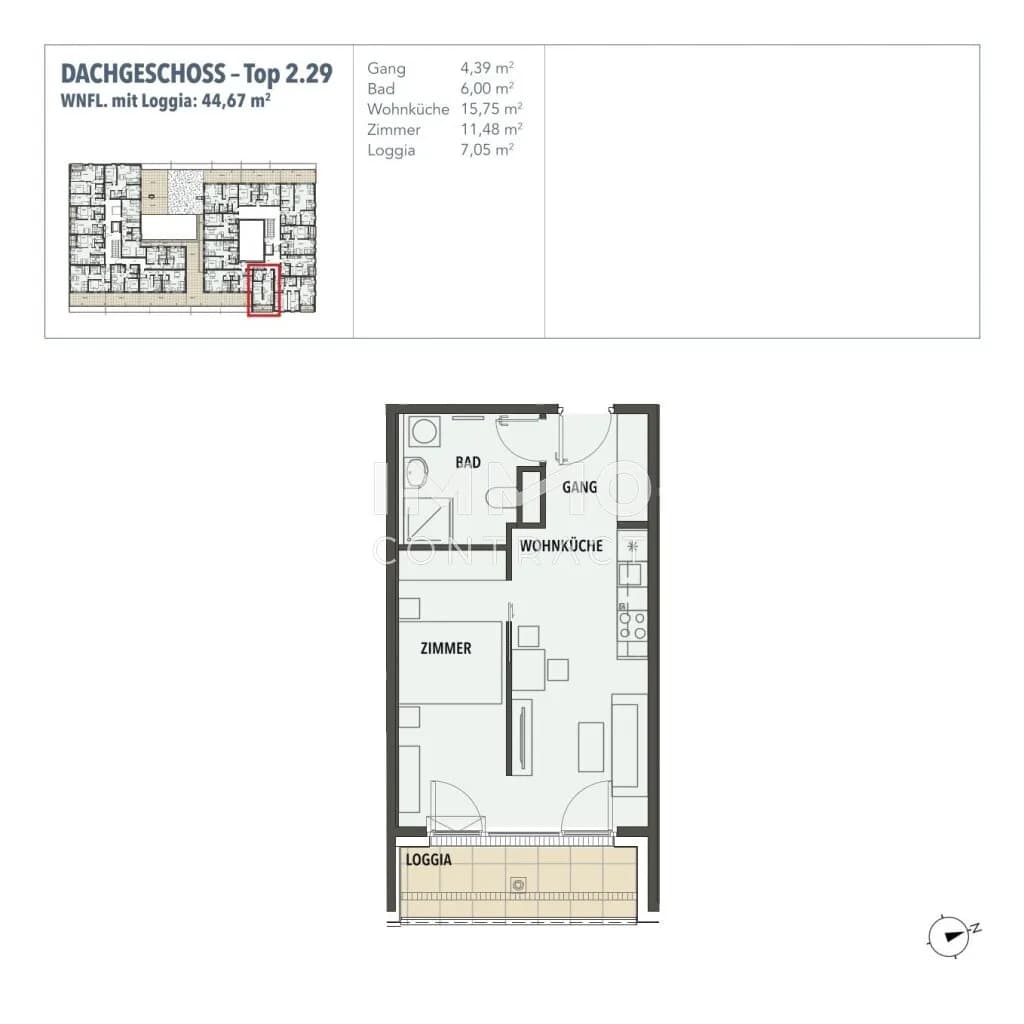 2-Zimmer-Wohnung kaufen in Wien – 37,62 m², € 241.000 – Bild 12 von 12