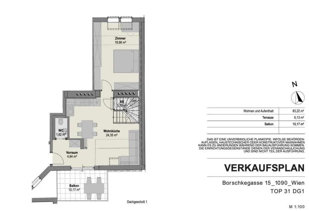 3-Zimmer-Wohnung kaufen in Wien – 80 m², € 570.000 – Bild 11 von 18