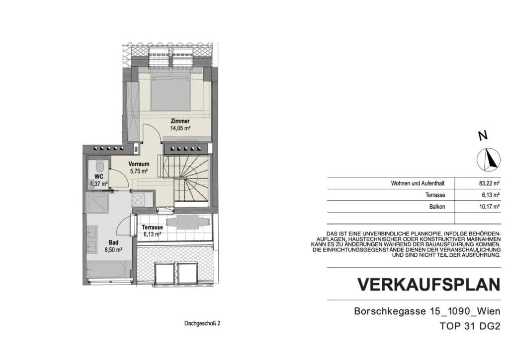 3-Zimmer-Wohnung kaufen in Wien – 80 m², € 570.000 – Bild 12 von 18