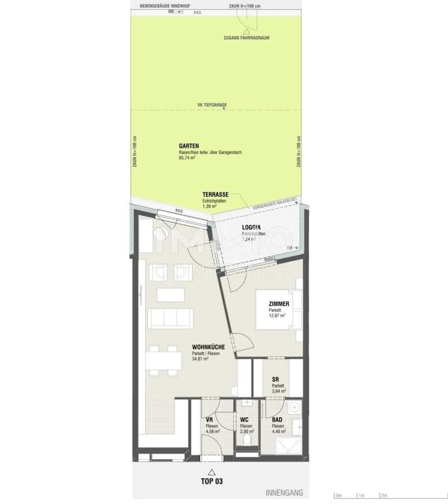 2-Zimmer-Wohnung kaufen in Mistelbach – 62,32 m², € 275.000 – Bild 14 von 14
