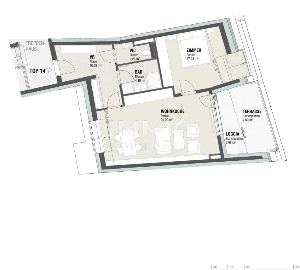 2-Zimmer-Wohnung kaufen in Mistelbach – 62,73 m², € 299.000 – Bild 11 von 11