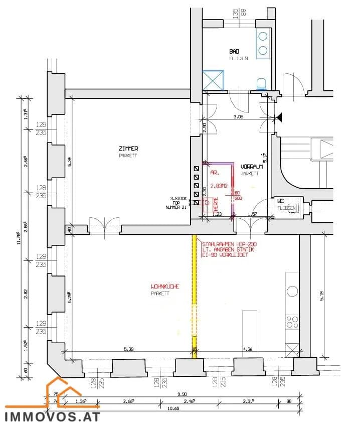 2-Zimmer-Wohnung kaufen in Wien – 103 m², € 1.800.000 – Bild 10 von 10