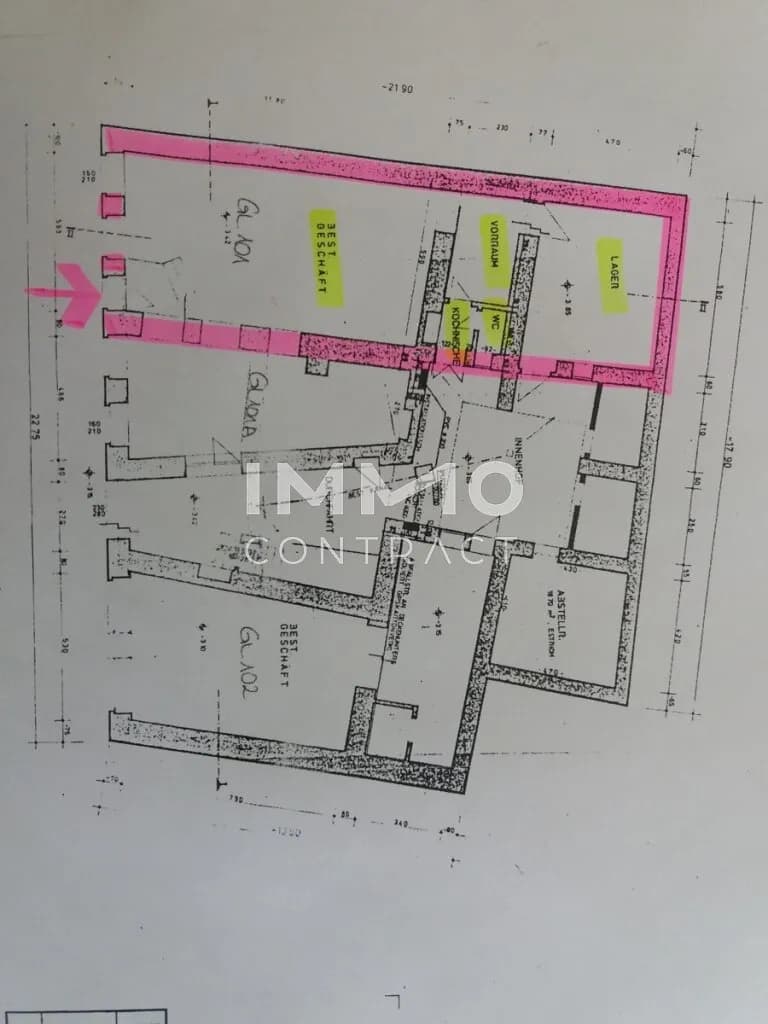 2-Zimmer-Gewerbeimmobilie mieten in Linz Land – 87 m², € 724 – Bild 14 von 14