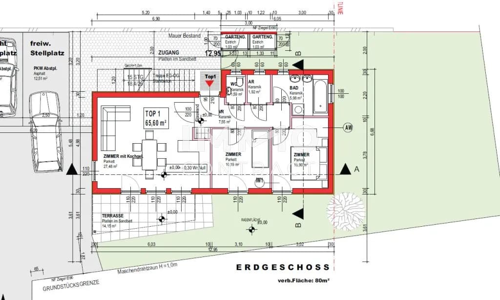 3-Zimmer-Wohnung kaufen in Wien – 65,6 m², € 490.000 – Bild 9 von 9
