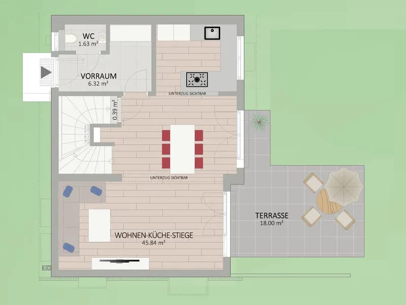 4-Zimmer-Haus kaufen in Wien – 115,56 m², € 769.900 – Bild 2 von 6