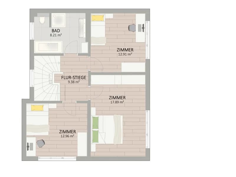4-Zimmer-Haus kaufen in Wien – 115,56 m², € 769.900 – Bild 3 von 6