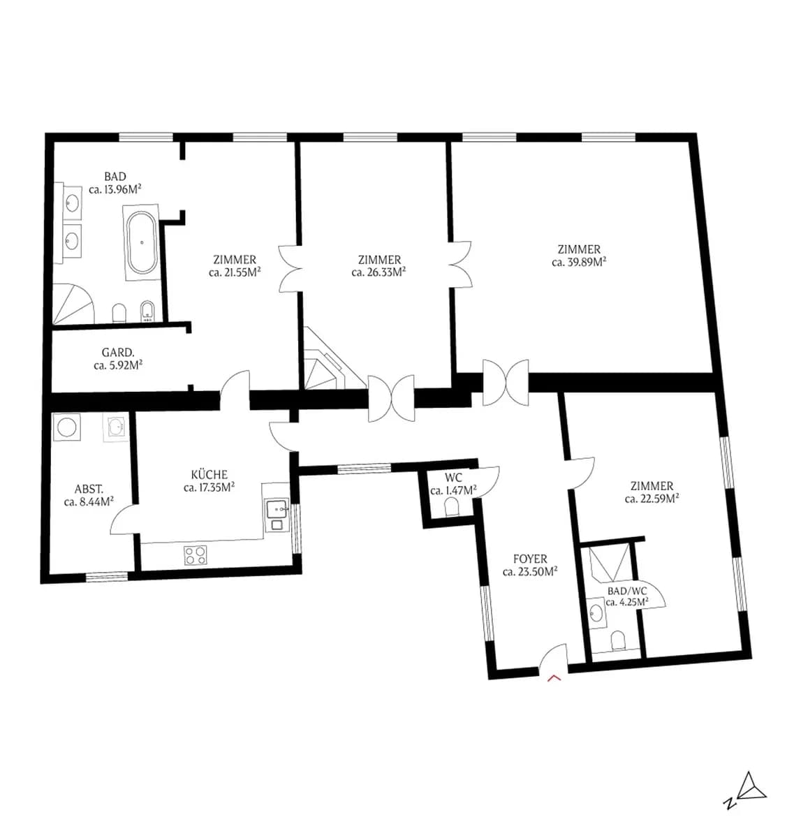 4-Zimmer-Wohnung kaufen in Wien – 185 m², € 2.395.000 – Bild 14 von 16