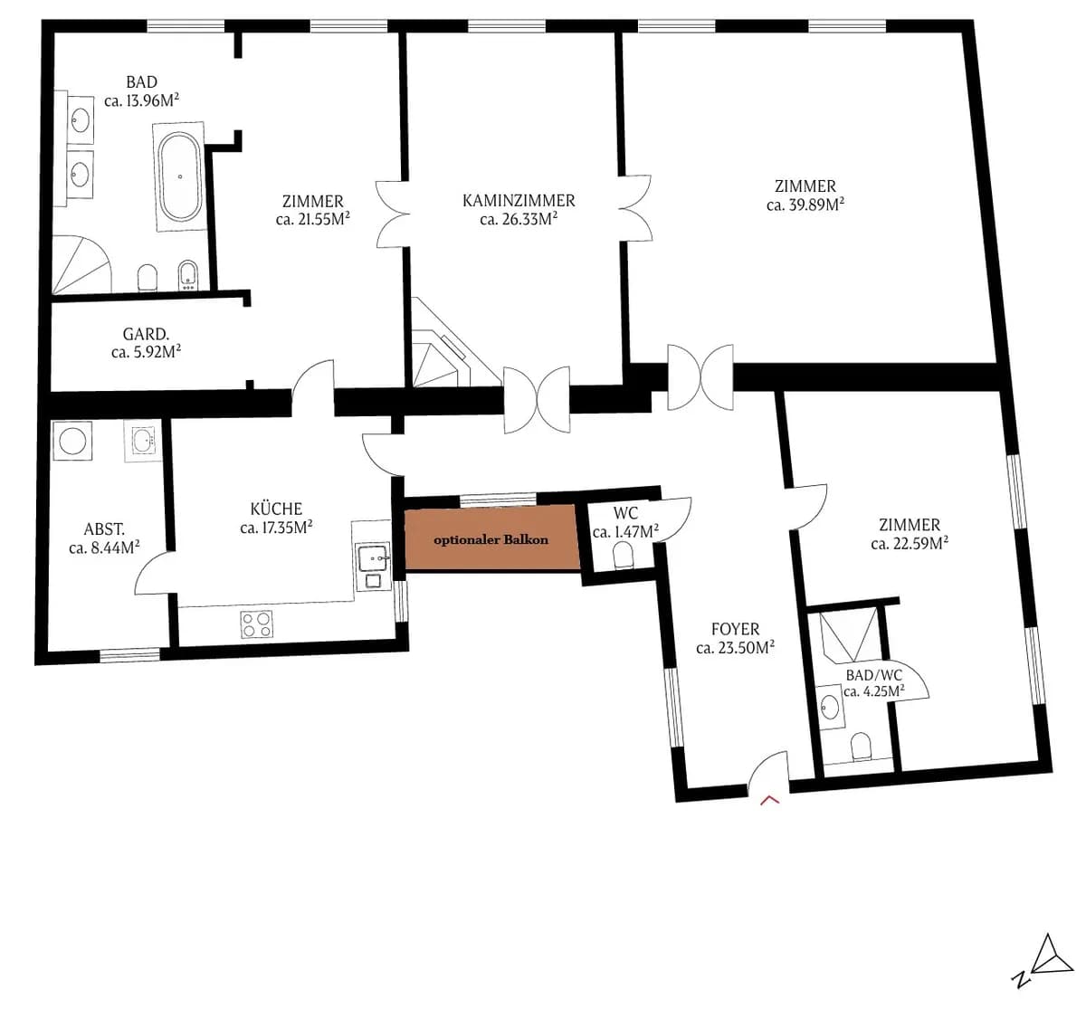 4-Zimmer-Wohnung kaufen in Wien – 185 m², € 2.395.000 – Bild 15 von 16
