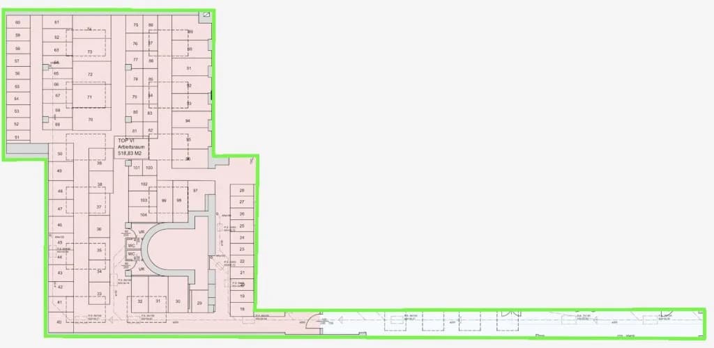 1-Zimmer-Gewerbeimmobilie mieten in Wien – 478 m², € 3.985 – Bild 8 von 10