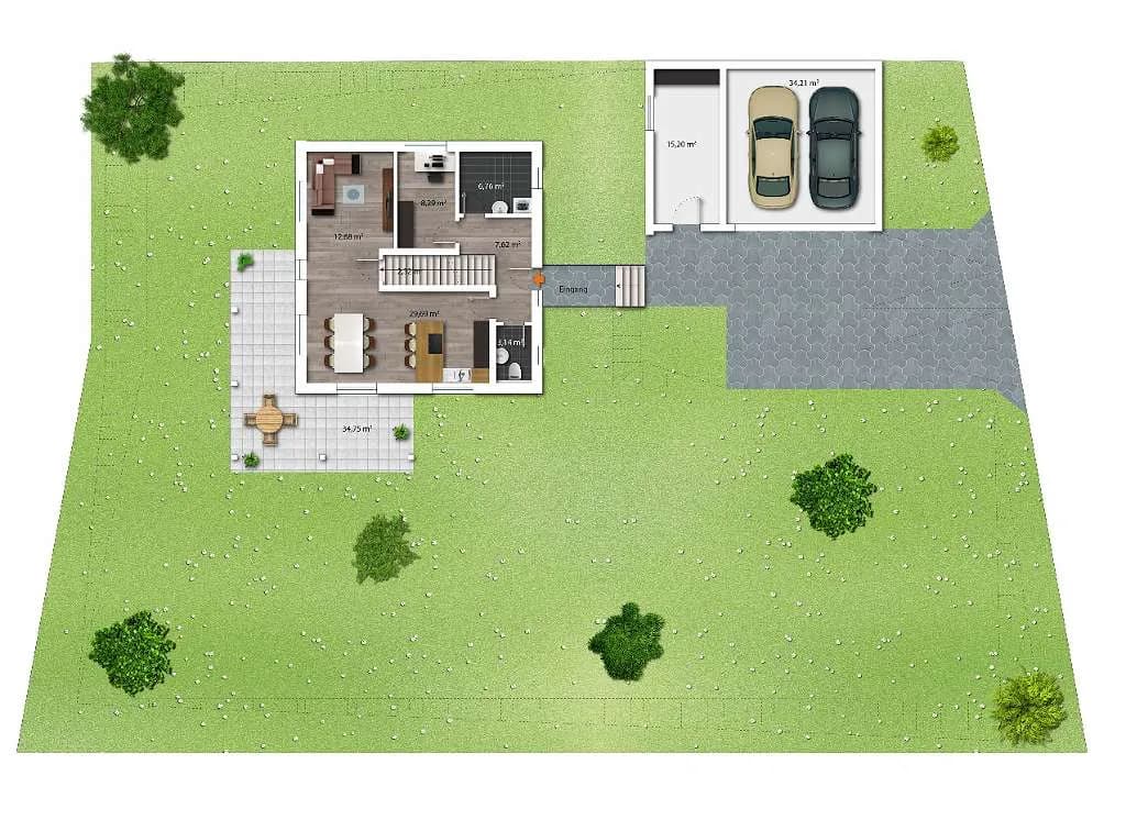 6-Zimmer-Haus kaufen in Schärding – 137 m², € 365.000 – Bild 14 von 28