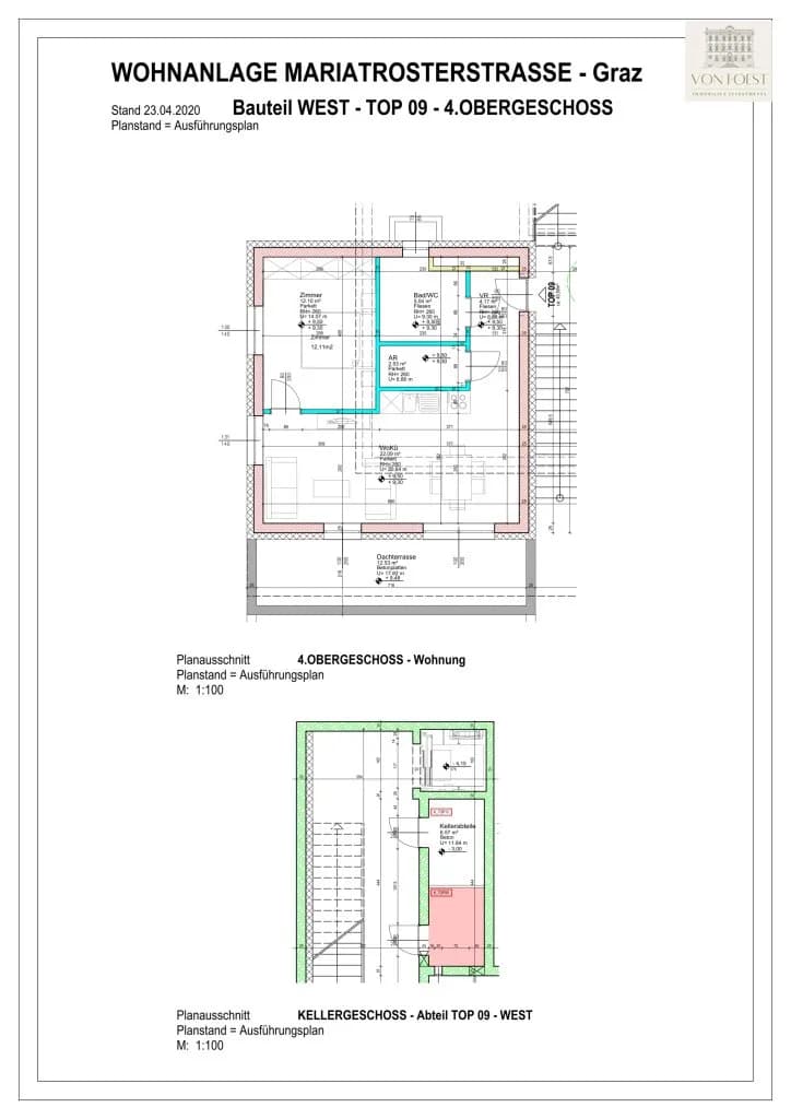 2-Zimmer-Wohnung kaufen in Graz – 45,5 m², € 185.000 – Bild 9 von 9