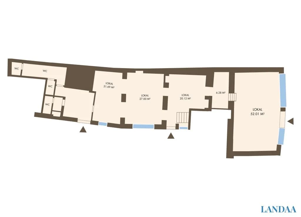 4-Zimmer-Gewerbeimmobilie mieten in Korneuburg – 159 m², € 1.878 – Bild 7 von 8