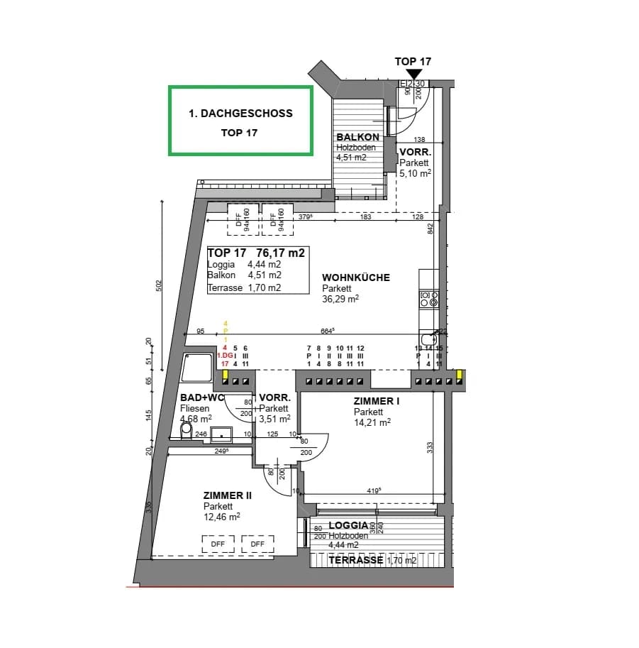 3-Zimmer-Wohnung kaufen in Wien – 76,17 m², € 630.000 – Bild 5 von 20