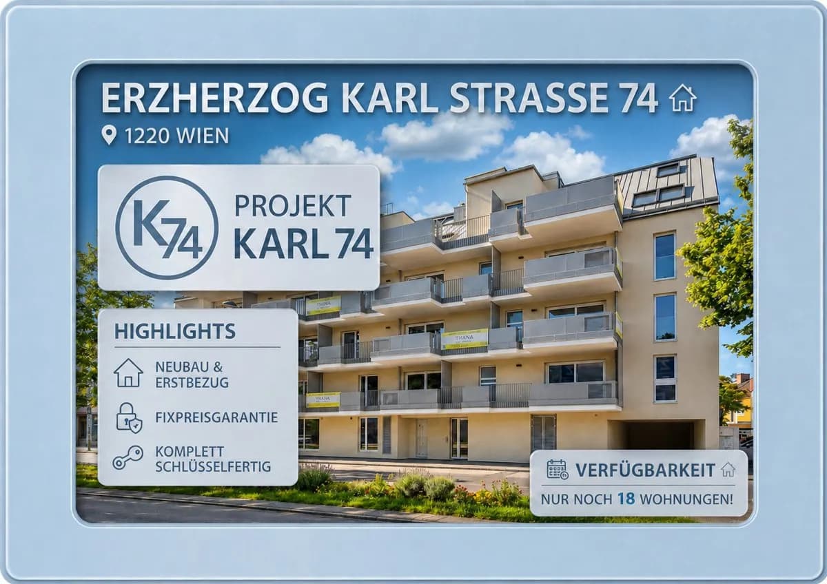 2-Zimmer-Wohnung kaufen in Wien – 47,38 m², € 265.000