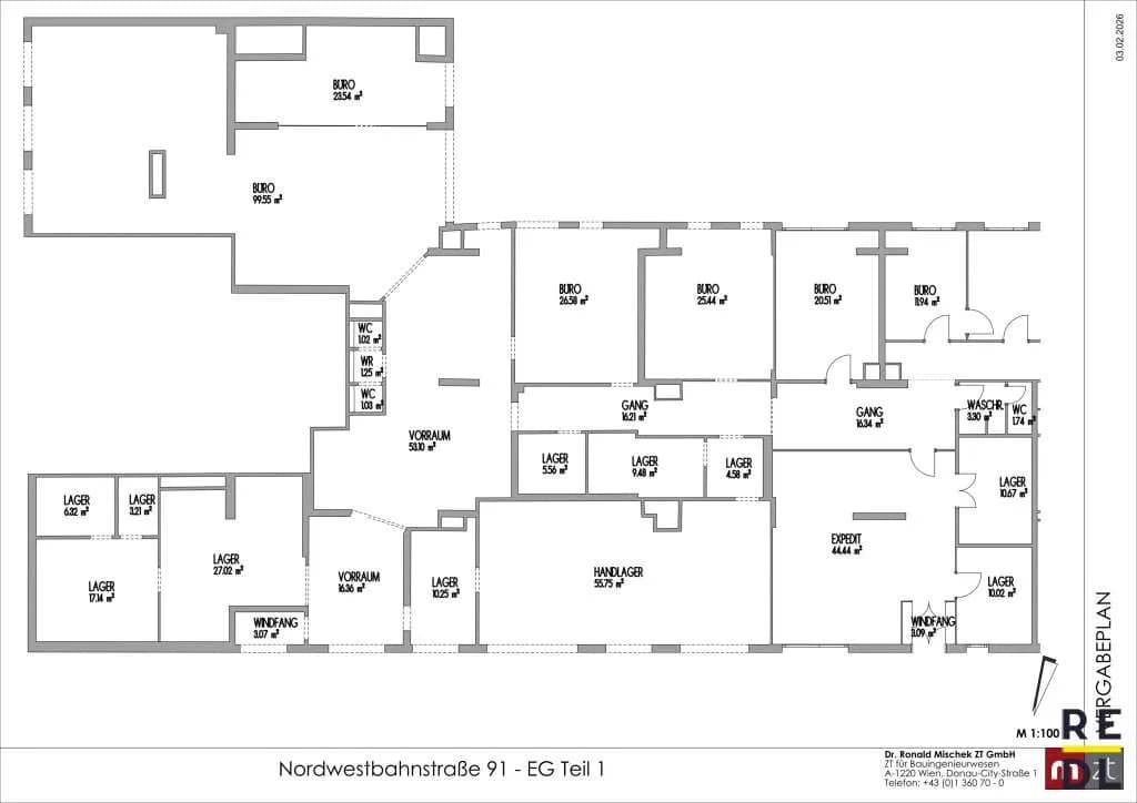 25-Zimmer-Gewerbeimmobilie mieten in Wien – 947 m², € 11 – Bild 12 von 14