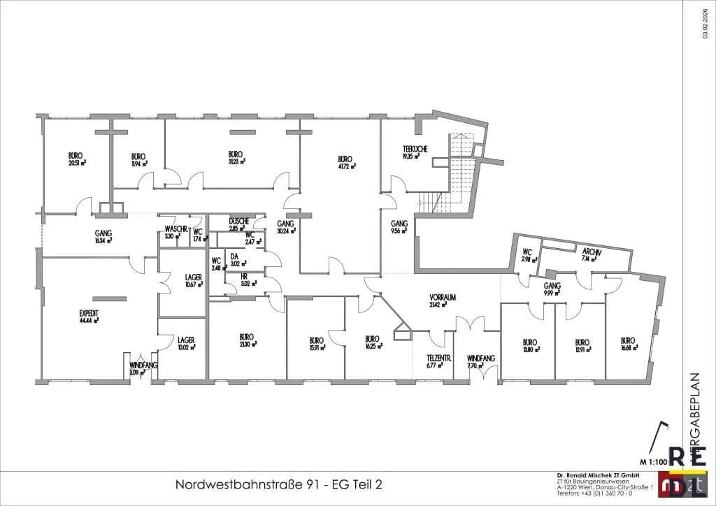 25-Zimmer-Gewerbeimmobilie mieten in Wien – 947 m², € 11 – Bild 13 von 14