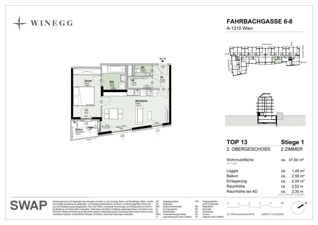 Immobilie kaufen in Wien – 47,6 m², € 299.700 – Bild 22 von 22