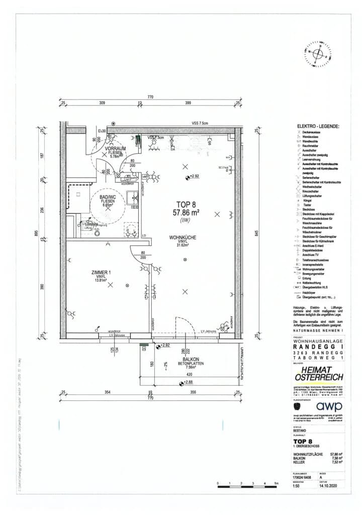 2-Zimmer-Wohnung mieten in Scheibbs – 57,86 m², € 521 – Bild 19 von 19