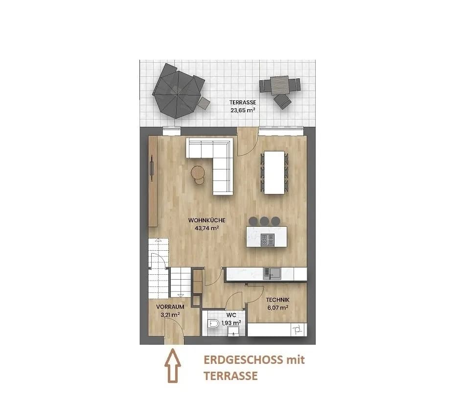 5-Zimmer-Haus kaufen in Mödling – 137,01 m², € 790.000 – Bild 16 von 21