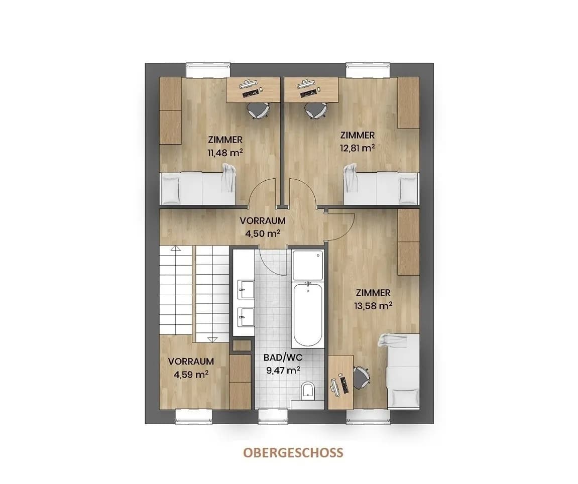 5-Zimmer-Haus kaufen in Mödling – 137,01 m², € 790.000 – Bild 17 von 21