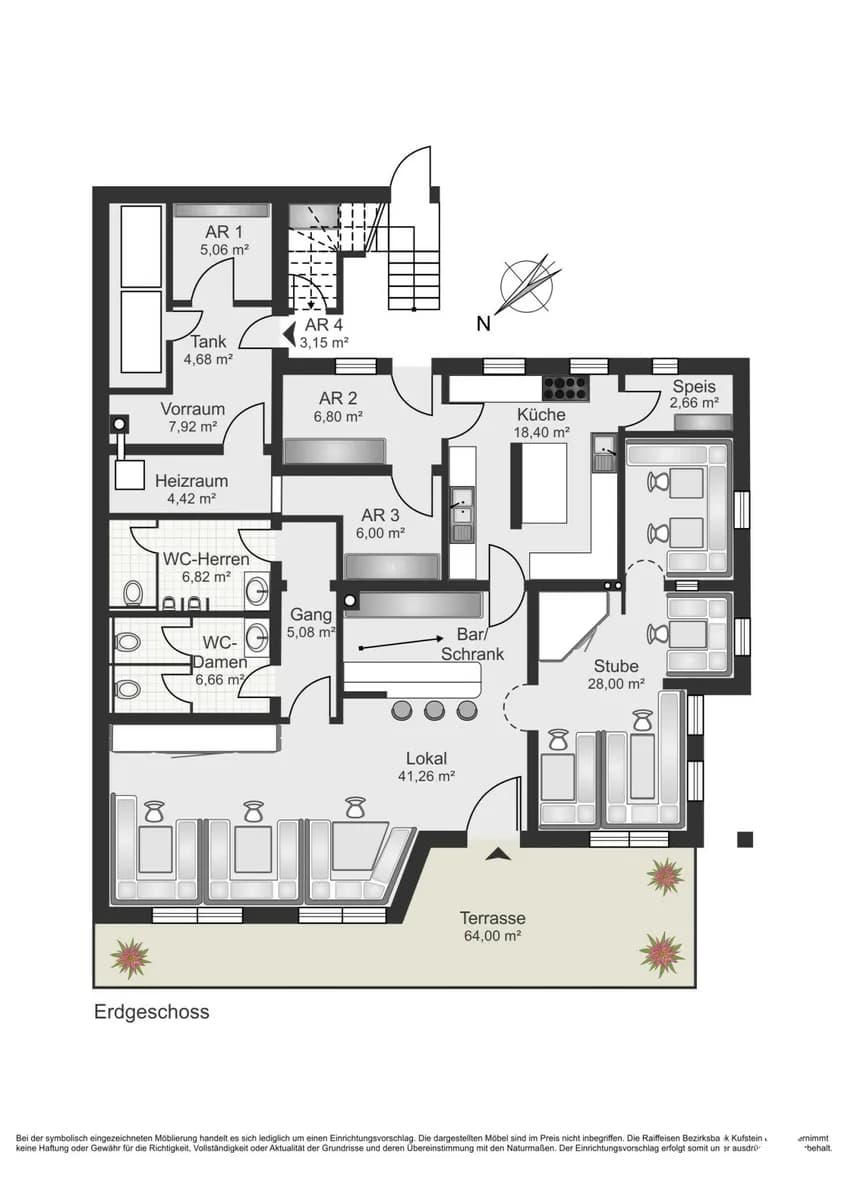 Gewerbeimmobilie mieten in Kufstein – 144 m², € 1.500 – Bild 11 von 11