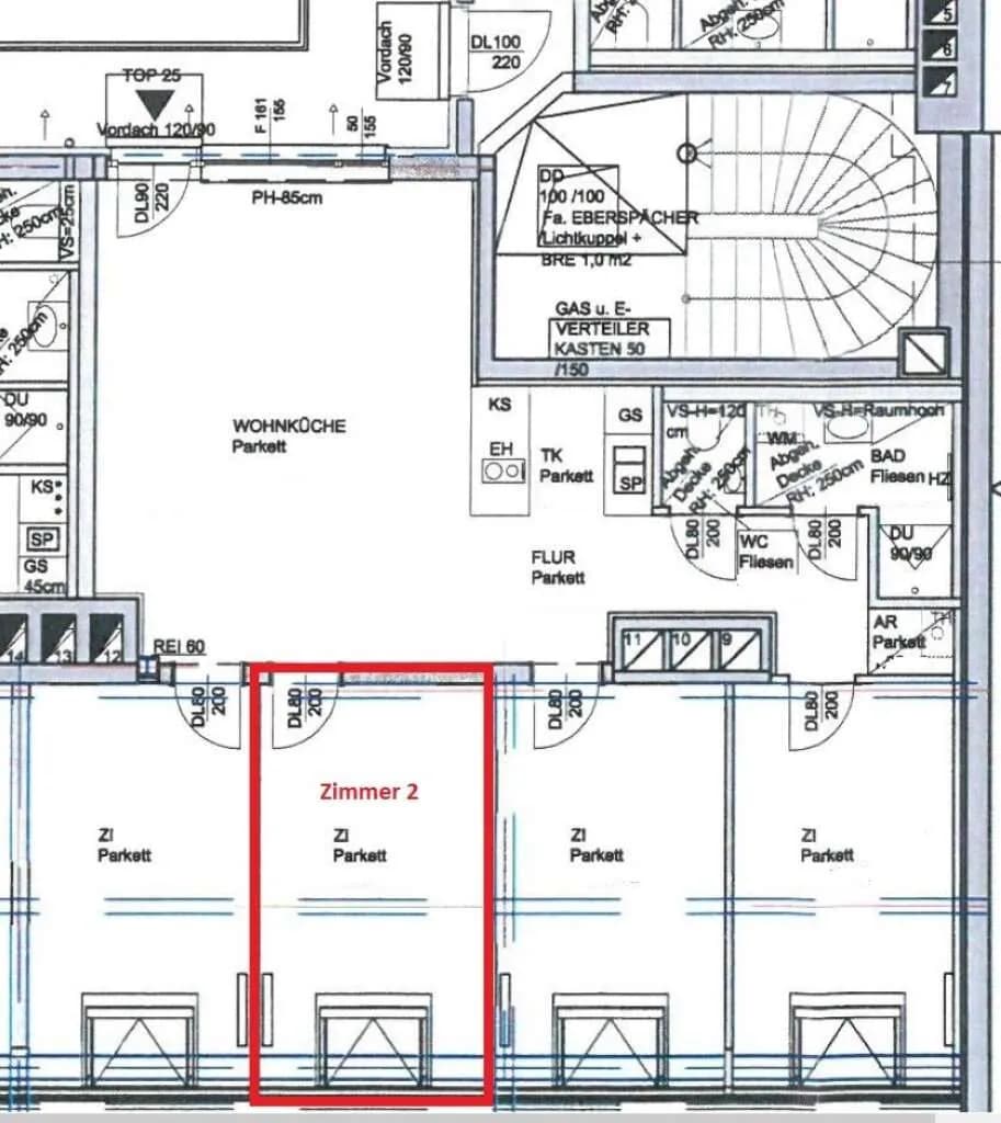 Wohnung mieten in Wien – 33 m², € 649 – Bild 9 von 9