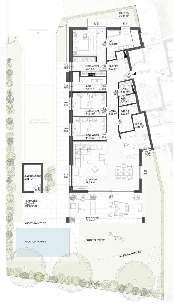 4-Zimmer-Wohnung kaufen in Salzburg Stadt – 154 m², € 2.725.000 – Bild 5 von 5