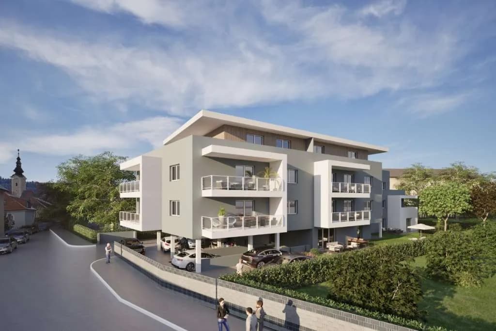 2-Zimmer-Wohnung kaufen in Feldkirchen – 60,84 m², € 286.435 – Bild 2 von 2
