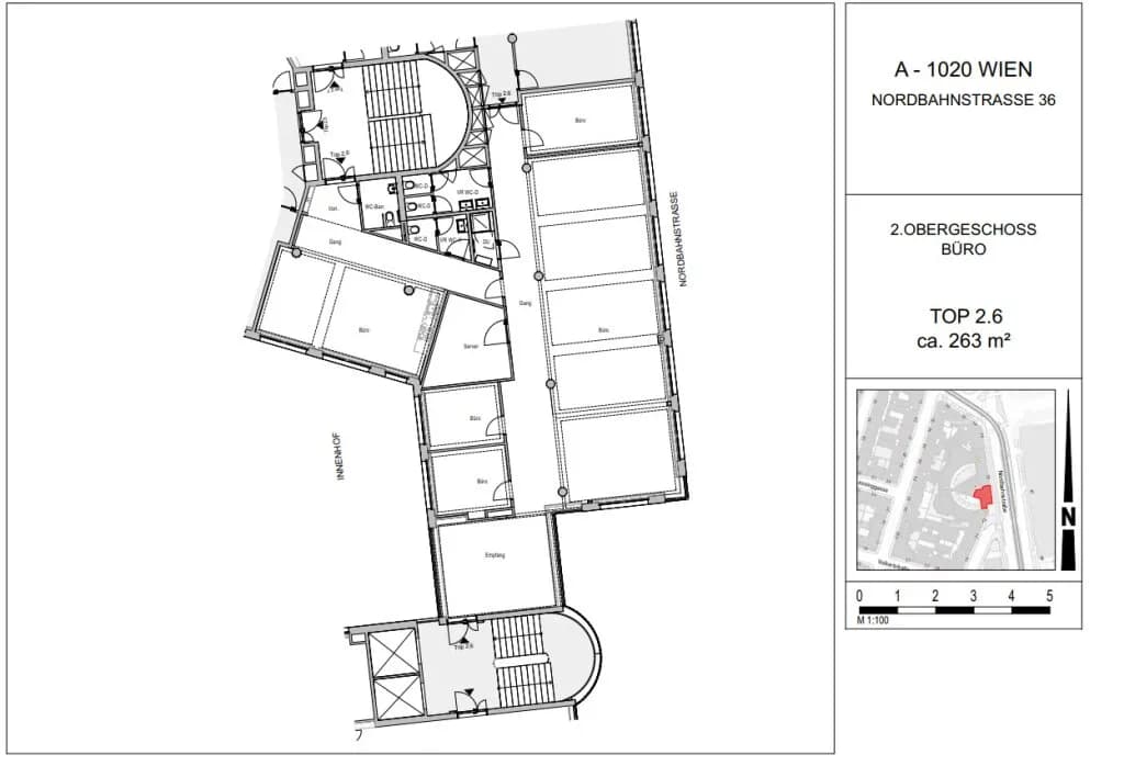 5-Zimmer-Gewerbeimmobilie mieten in Wien – 265 m², € 4.299 – Bild 8 von 8