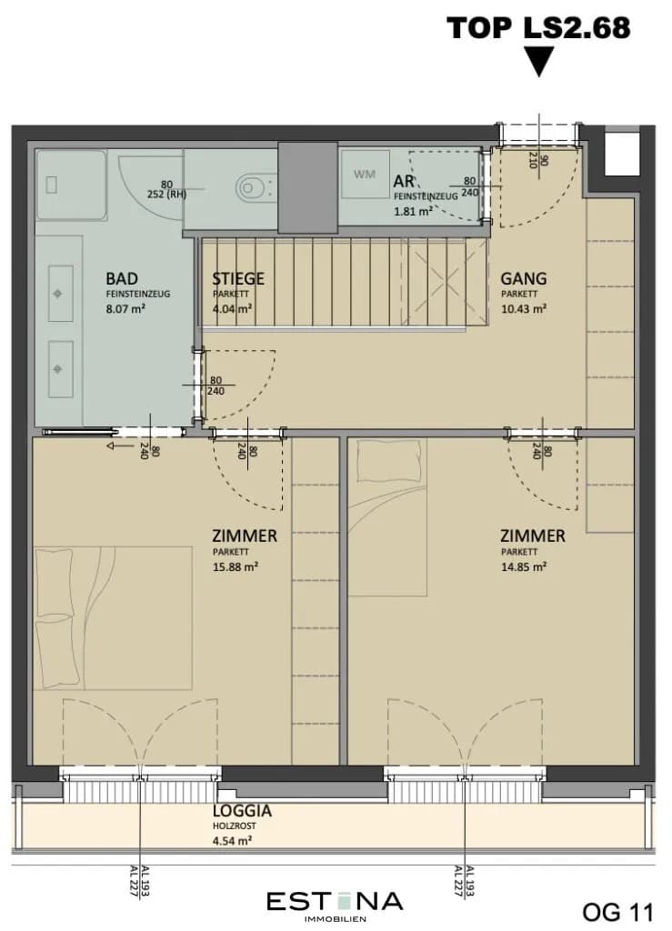 3-Zimmer-Wohnung kaufen in Wien – 102,6 m², € 950.000 – Bild 15 von 15