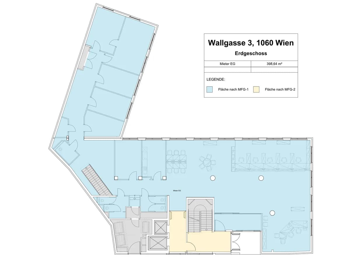 Gewerbeimmobilie mieten in Wien – 1 410 m², € 24.926 – Bild 3 von 7