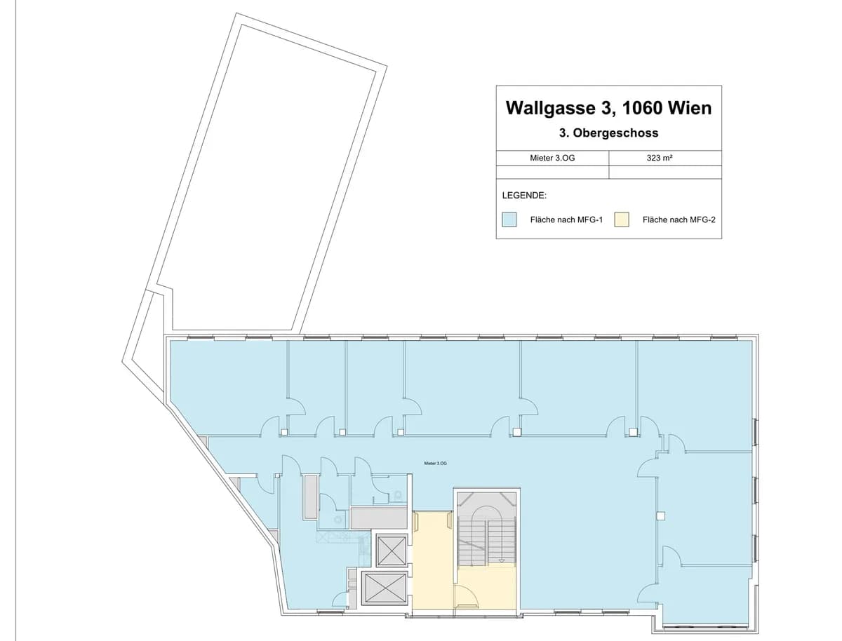 Gewerbeimmobilie mieten in Wien – 1 410 m², € 24.926 – Bild 5 von 7