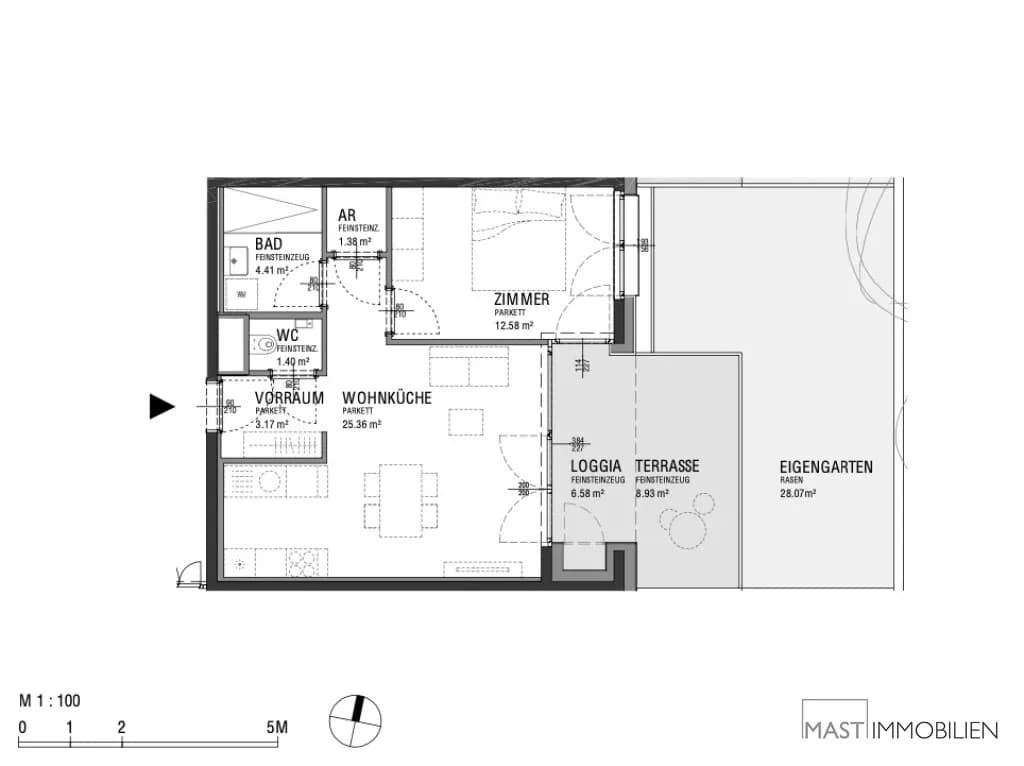 2-Zimmer-Wohnung kaufen in Wien – 54,87 m², € 370.000 – Bild 12 von 12